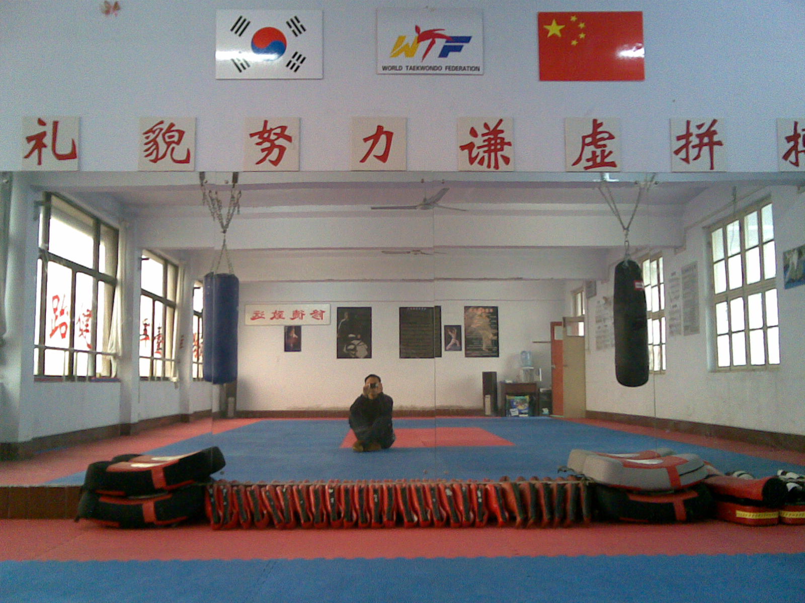 奧運場館---北京科技大學跆拳道比賽場日常保潔