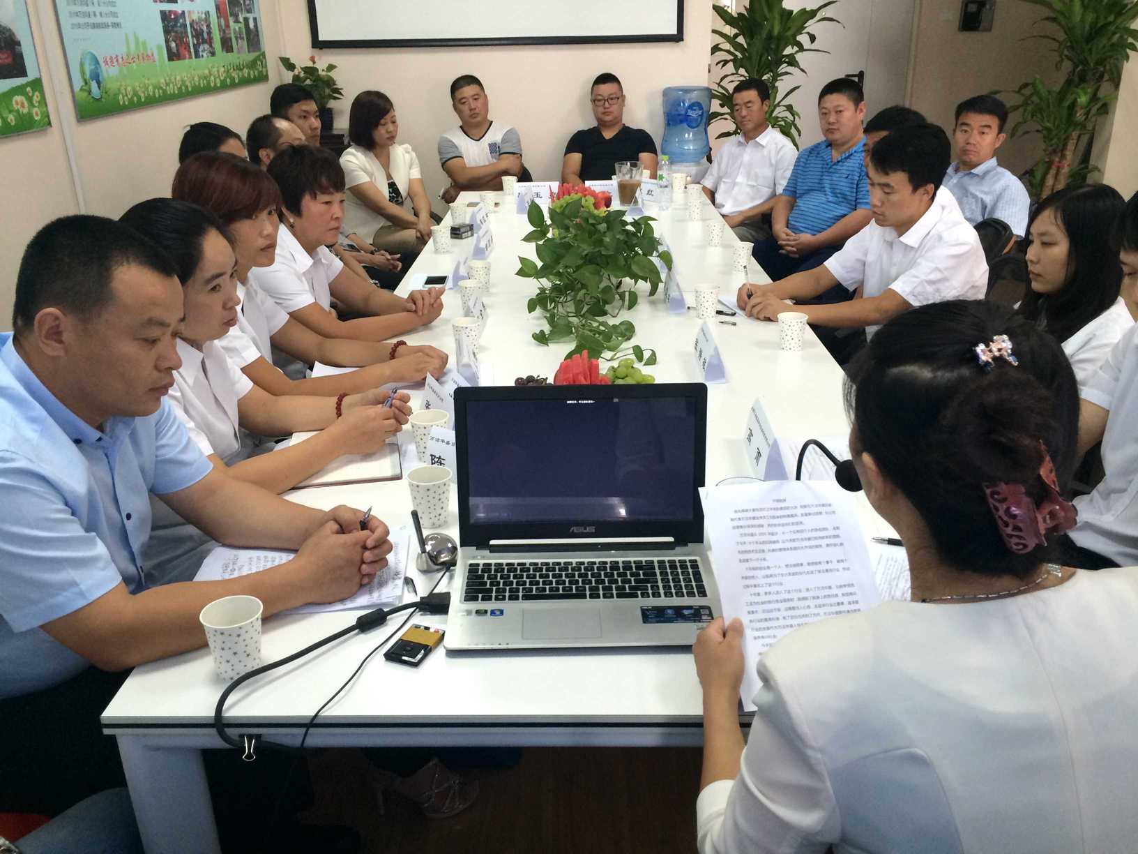 萬潔華盛專業的中高層管理團隊